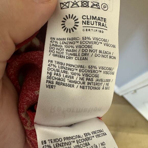 NWT REFORMATION ‘Camira Floral Empire Waist Dress Slipdress - Picture 8 of 8